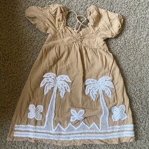 ZARA Island Vacation Dress
